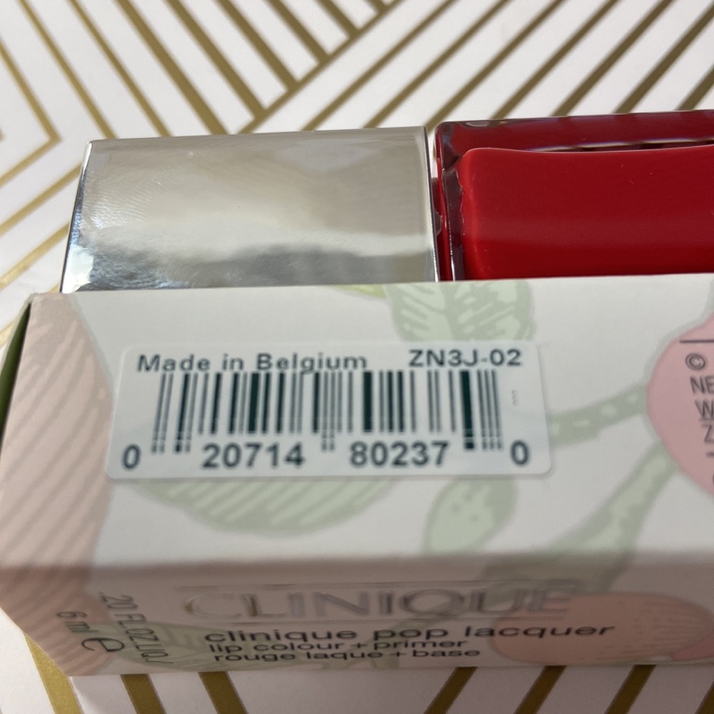 NIB CLINIQUE POP LACQUER - Picture 2 of 4